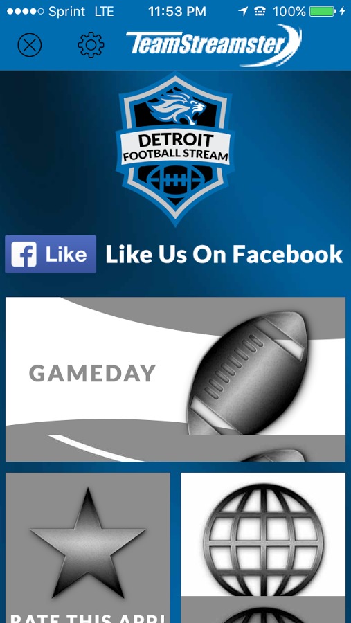 Detroit Football STREAM截图1