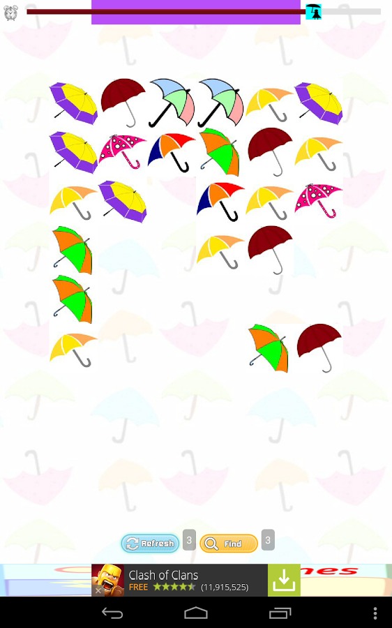 Umbrella Match Game截图3