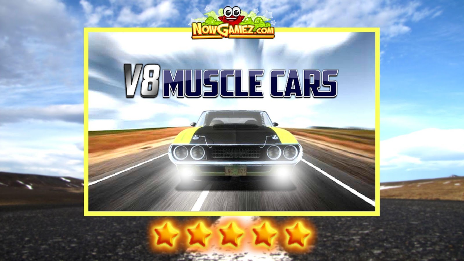 V8 Muscle Cars - Racing games截图3