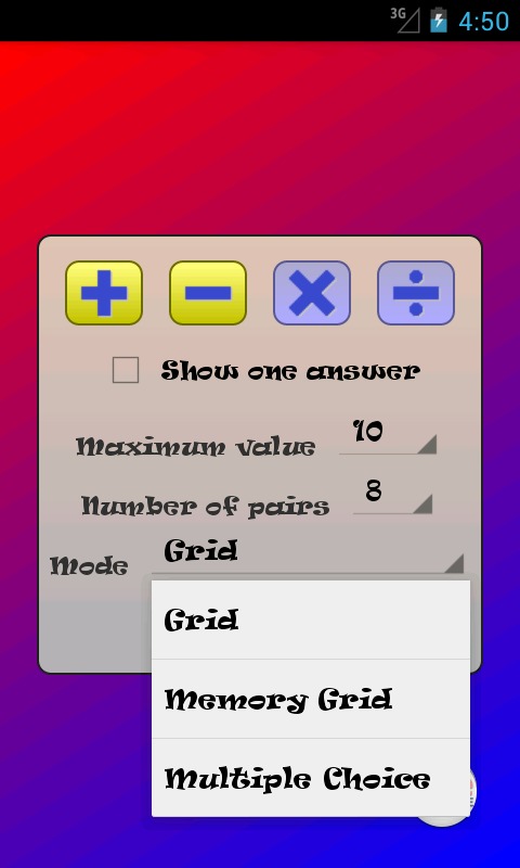 Math Match截图2