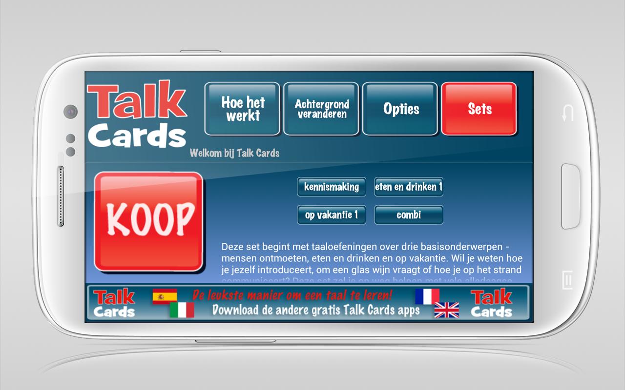 Talk Cards Nederlands-Frans截图3