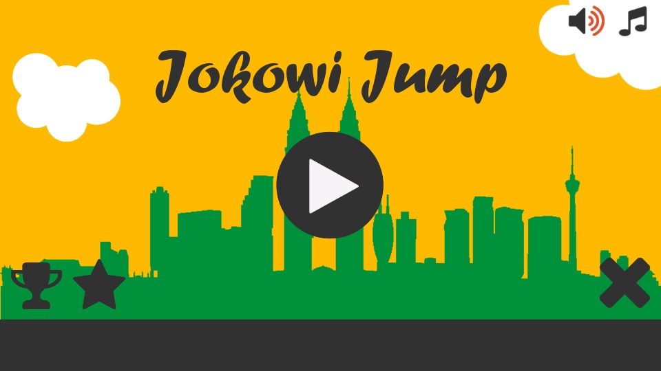 Jokowi Jump Runner截图5