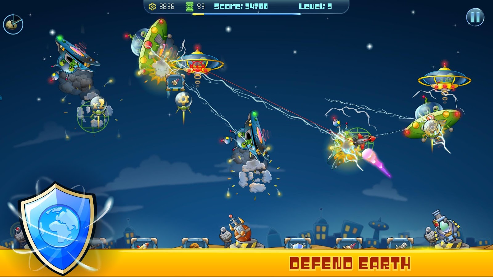 Galactic Missile Defense截图4