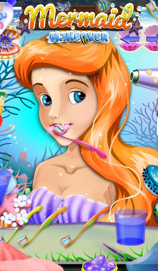 Mermaid Makeover - Girls Game截图1