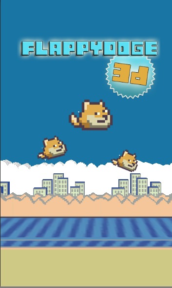 Doge Flappy 3D截图1