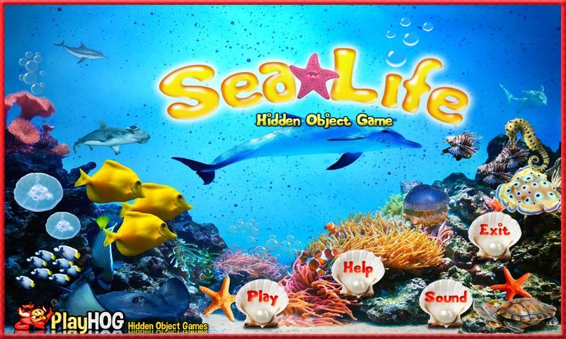 Sea Life - Free Hidden Objects截图1