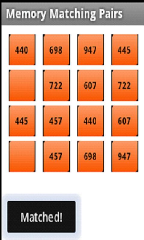 Memory Concentration截图2