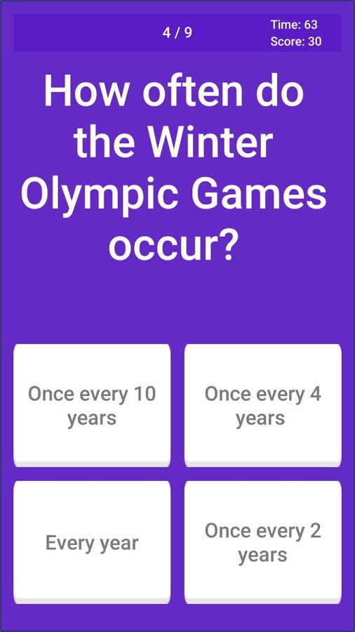 Olympic Winter Games Quiz 2018截图2