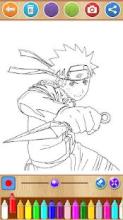 Naruto VS Sasuke Coloring Book截图3