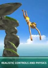 Cliff Flip Diving 3D - Swimming Pool Flip Master截图3