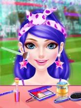 Cheerleader Star Makeover Salon : Indian Cricket截图4