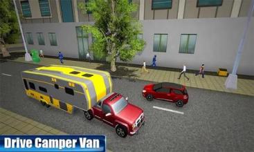 Super Robot Transformation Camper Van Truck Driver截图1