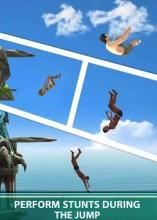 Cliff Flip Diving 3D - Swimming Pool Flip Master截图5