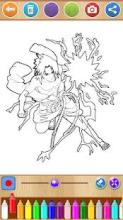 Naruto VS Sasuke Coloring Book截图2