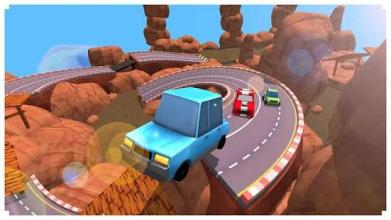 Blocky Cars SIM 2018 - Hill Racing截图3