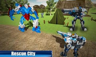 Super Robot Transformation Camper Van Truck Driver截图2