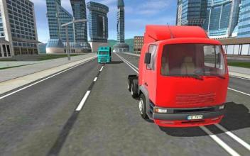 Euro Truck Driving Sim 2018 3D截图1