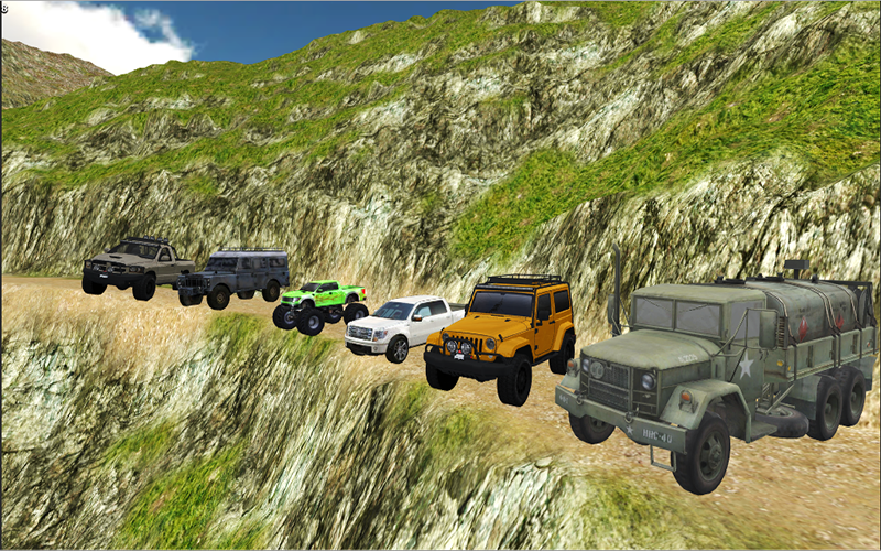 Offroad 4x4 Hill Climb 3D截图5