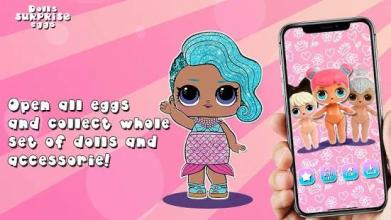 Lol Surprise Eggs Dress up Dolls截图1