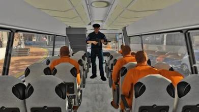 US Prison Transport: Police Bus Driving截图4