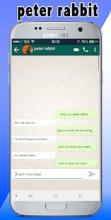 Chat with peter the rabbit Prank截图3