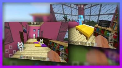 New Pink Treehouse. Map for MCPE截图4