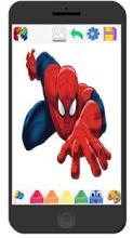 spider man coloring截图2