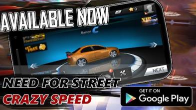 Need For Streets crazy speed city racing 3D截图1