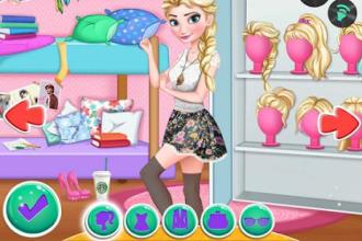 ❄ College Girls Princess Makeup Dress up Game ❤截图1