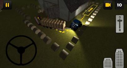 Night Tractor 3D: Hay Transport截图5