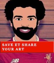 Mohamed Salah and Jurgen Klopp Coloring Book截图1