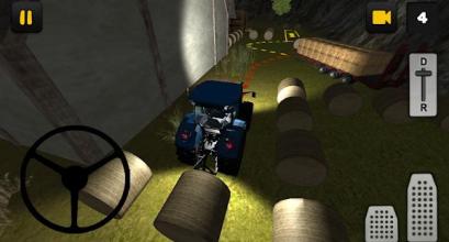 Night Tractor 3D: Hay Transport截图4