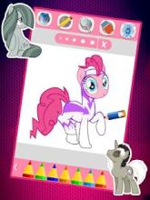 coloring my little pony mlp unicorn截图3