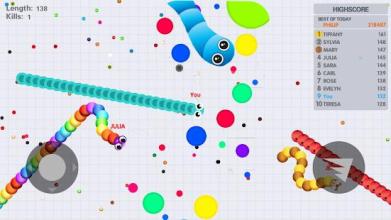 io Snake Online Worm - Slither2018截图2