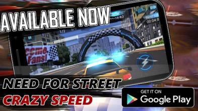 Need For Streets crazy speed city racing 3D截图2