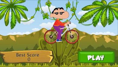 Shin-Chan Jungle Bike Racing截图1