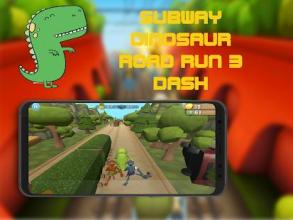 Subway Dinosaur run 3 Dash mania截图4