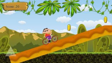 Shin-Chan Jungle Bike Racing截图3