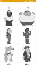 Color by Number family guy Pixel Art截图4