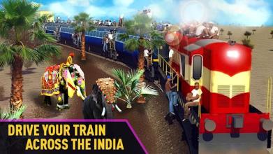 Indian Train Railway Game截图3