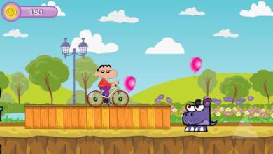 Shin-Chan Bike Racing截图1