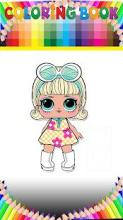 Surprise dolls app coloring page by fans截图3