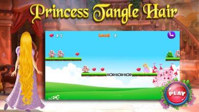 Run Tangle hazel Baby Princess Rapunzel Game截图1