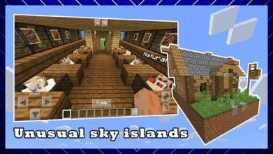 Sky Island Funny Adventure. Map for MCPE截图2