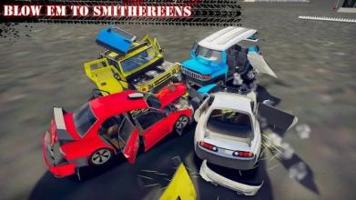 Extreme Stunts : 3D Car Demolition Legends截图1