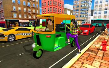 Tuk Tuk Driving Simulator - City Rickshaw Driver截图2