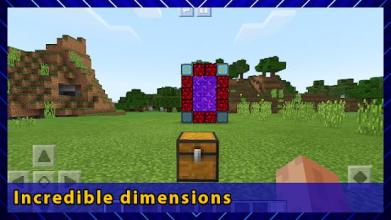 Mysterious Dimensions Adventure. Map for MCPE截图1