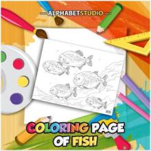 Coloring Page Of Fish截图1