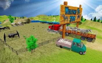 Animal Transport Offroad Truck截图2