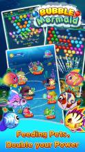 Bubble Mermaid - Classic Bubbles Shooter Game截图2